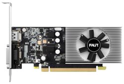 Видеокарта Palit GeForce GT 1030 1227Mhz PCI-E 3.0 2048Mb 6000Mhz 64 bit DVI HDMI HDCP