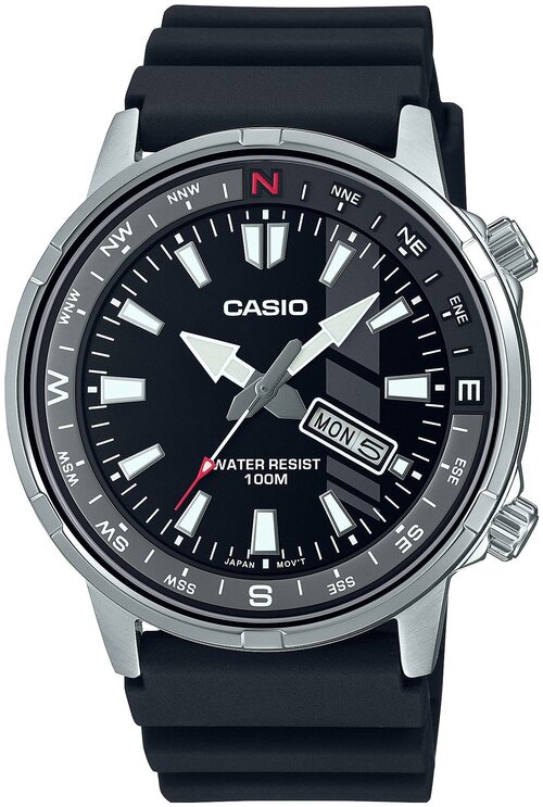 Наручные часы CASIO Наручные часы Casio Collection MTD-130-1A, серебряный, черный