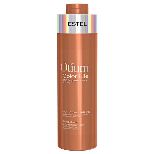 фото Estel бальзам-сияние для окрашенных волос otium color life, 1000 мл