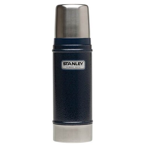 фото Классический термос STANLEY Classic Vacuum Insulated Bottle (0,75 л) темно-синий