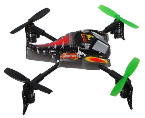 Квадрокоптер WL Toys V202 черный фото 2