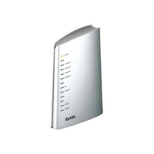 Zyxel P-2602H EE ADSL2+ модем, маршутизатор, коммутатор 4xLAN, Ethernet 10/100 Base-T, 2 FXS