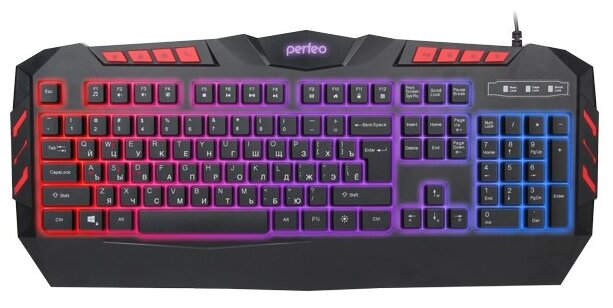 Игровая клавиатура Perfeo PF-9220-GM LEGION Black USB