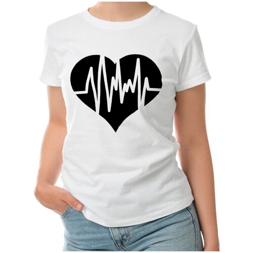 фото Футболка roly, размер s, белый