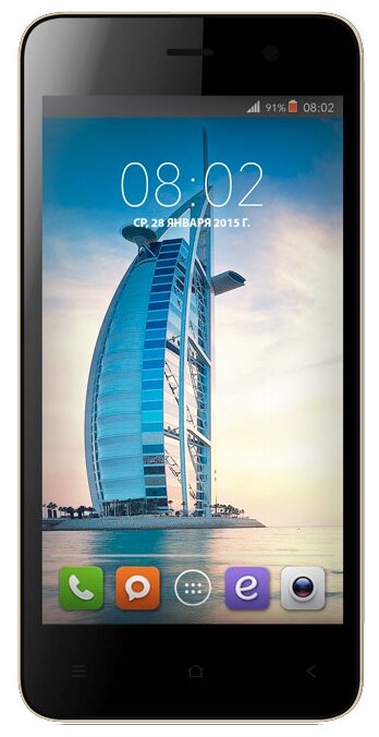 Смартфон BQS-4503 Dubai Black, черный