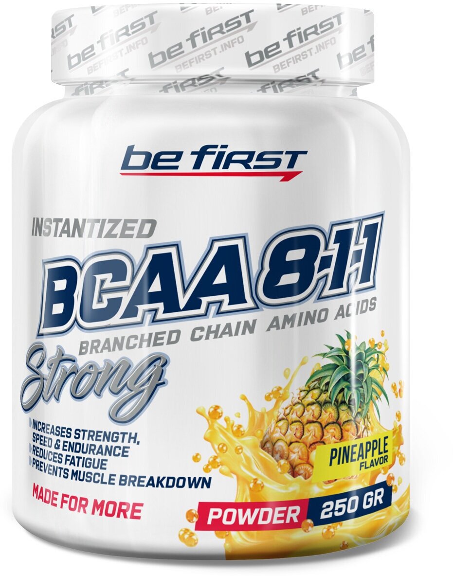 Be First BCAA 8:1:1 INSTANTIZED Powder (250) 