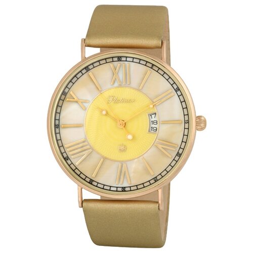 фото Platinor женские золотые часы «амур» арт.: 56730.410