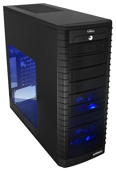 Компьютерный корпус RaidMAX Platinum w/o PSU Black