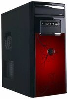 Компьютерный корпус 3Cott 1805 400W Black/red