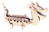 Сборная модель Мир деревянных игрушек Лодка Дракона (П085а)