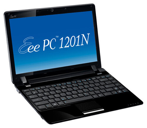Ноутбук ASUS Eee PC 1201N (Atom 330 1600 Mhz/12.1"/1366x768/2048Mb/250.0Gb/DVD нет/Wi-Fi/Bluetooth/Win 7 Starter)