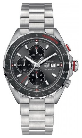 Наручные часы TAG Heuer CAZ2012.BA0876, серый, черный