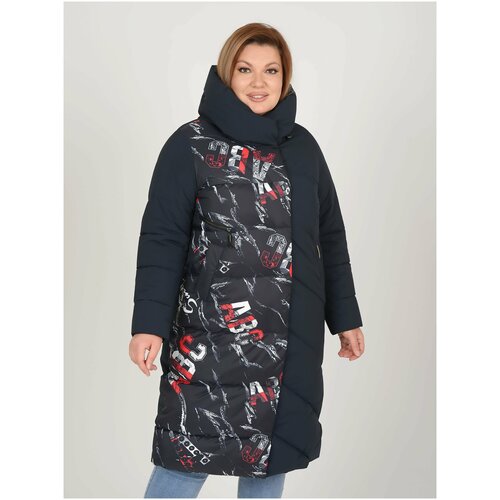 фото Куртка karmelstyle, размер 46, синий