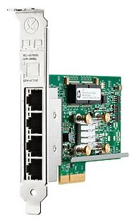 Сетевой адаптер HPE Ethernet 1Gb 4-port 331T Adapter for Gen7/Gen8/Gen9/Gen10