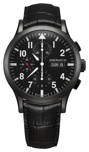 Наручные часы AEROWATCH 61948NO03, черный