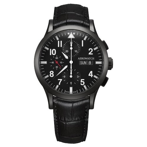 Наручные часы AEROWATCH 61948 NO03, черный