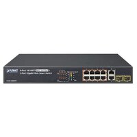 8-Port 10/100TX 802.3at High Power POE + 2-Port Gigabit TP/SFP Combo Managed Ethernet Switch (120W)