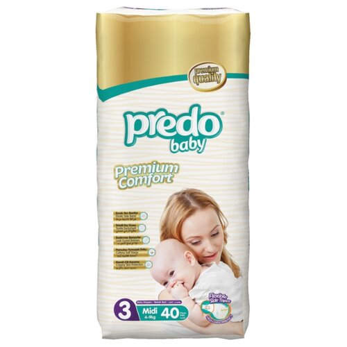 фото Predo подгузники 3 (4-9 кг) 40 шт.
