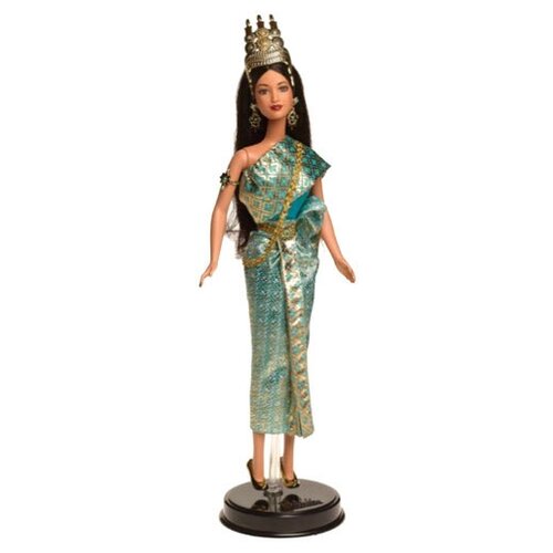 Кукла Barbie Принцесса Камбоджи, B3460 кукла barbie princess of china барби принцесса китая