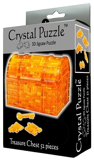 Головоломка 3D Crystal Puzzle Сундук - фото №2