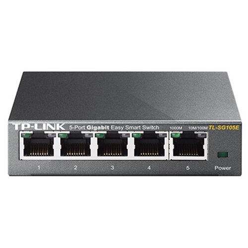 Коммутатор TP-LINK TL-SG105E неуправляемый 5xGbLAN