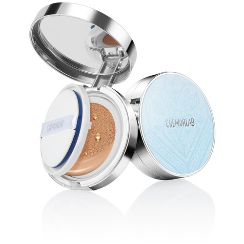 Кушон - Матирующий тональный флюид с морскими водорослями О2 Couture Cremorlab, Eau Thermale Cushion O? Lasting T.E.N. #21/сменный блок