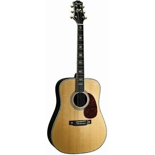 Acoustic guitar Peerless PD-75E - Dreadnought acoustic guitar with solid rosewood body, mahogany neck and rosewood fretboard. Built-in Fishman Prefix Plus-T pickup system.