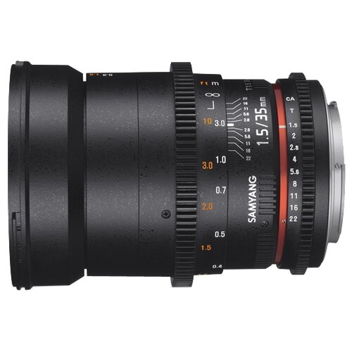 Объектив Samyang 35mm T1.5 ED AS UMC VDSLR II Sony E, черный