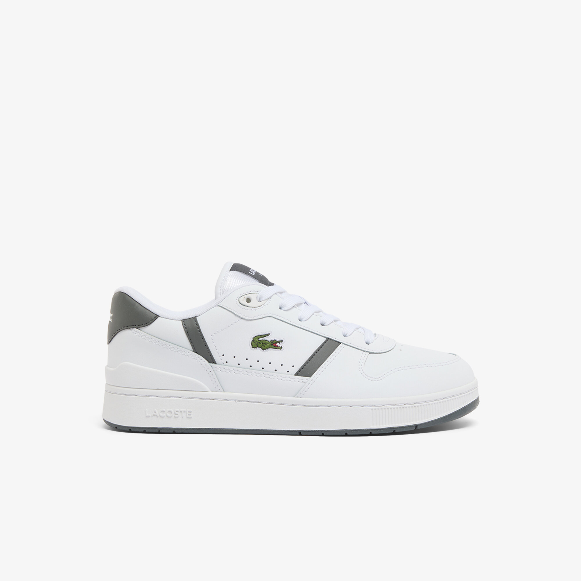 Кеды LACOSTE, размер 9,5 UK, белый