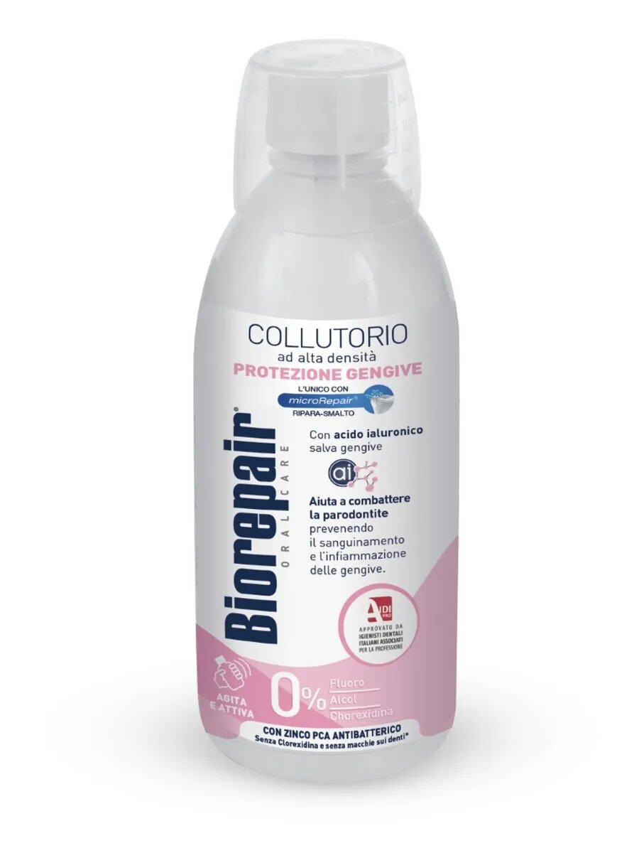 Biorepair ополаскиватель для полости рта уход за деснами 500