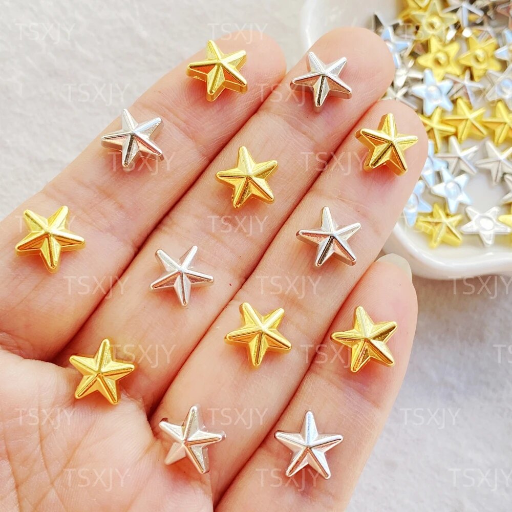 Мини-звезды из смолы, Mixed, 50 шт.