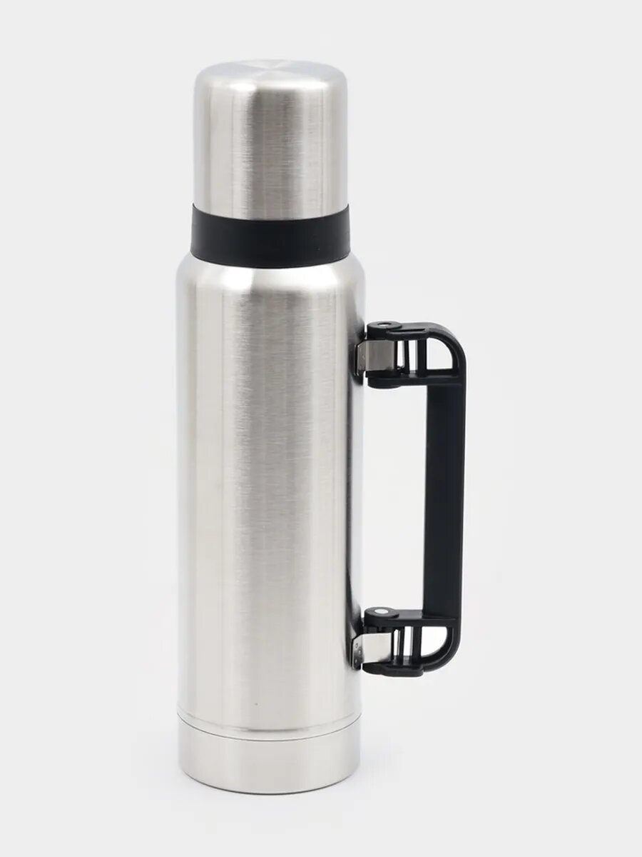 Термос Мастер К «Движение», 1.2 л, с кружкой, сохраняет тепл