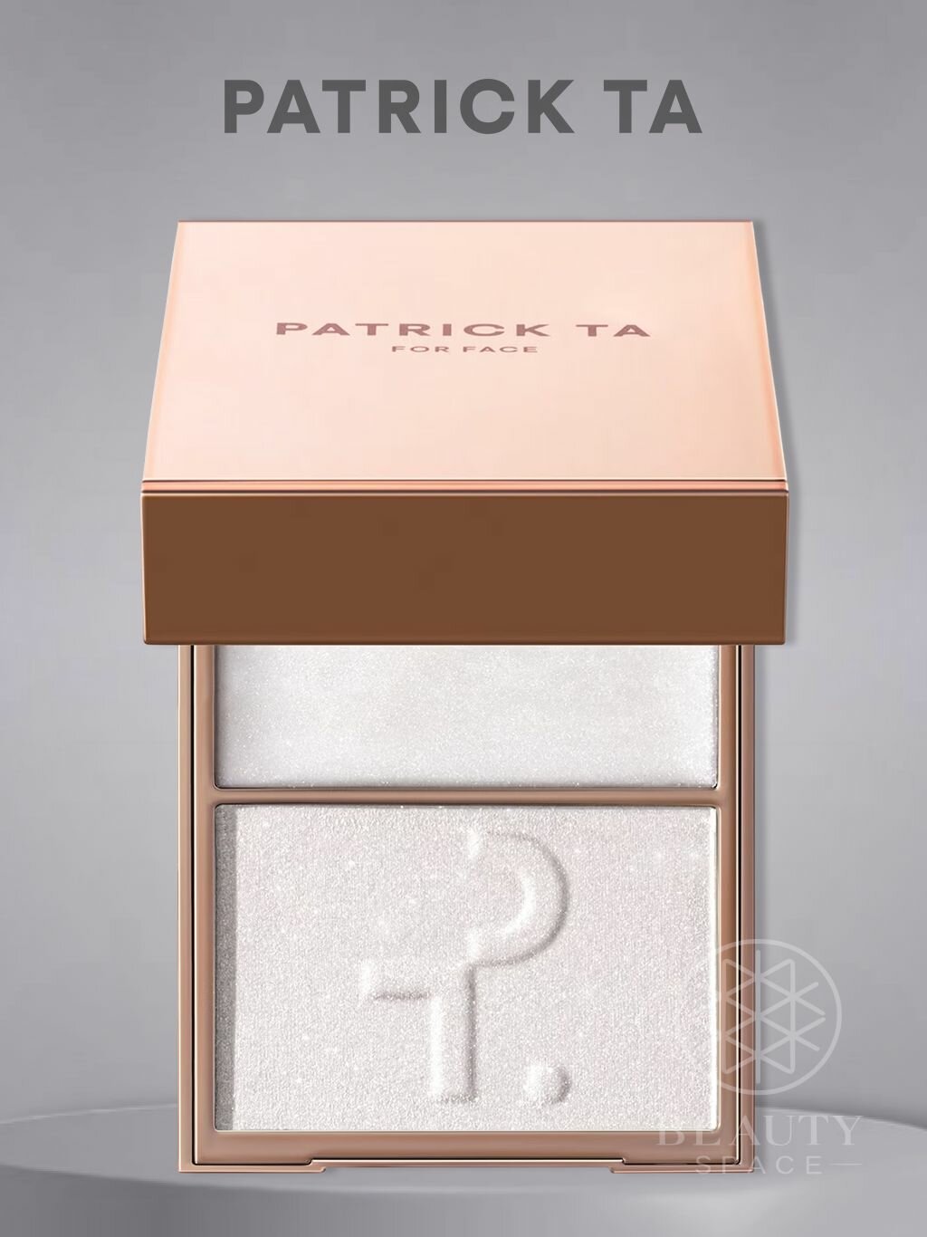 Patrick TA Хайлайтер Major Glow Creme & Powder Light Reflecting Translucent Highlighter Duo (My Love),10g