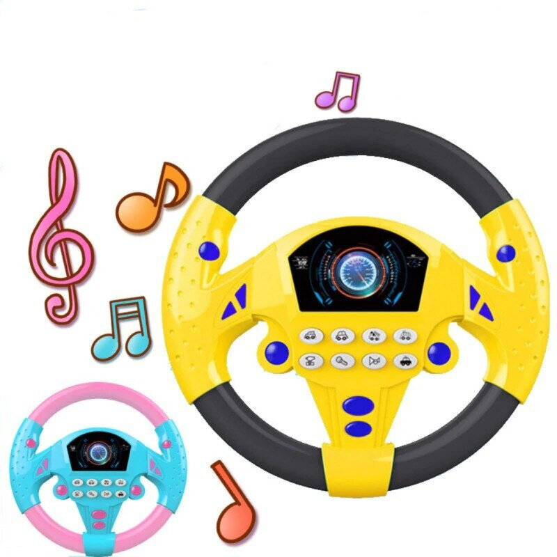 Игрушка "Руль", для детей, музыкальная, развивающая, пластик, большой