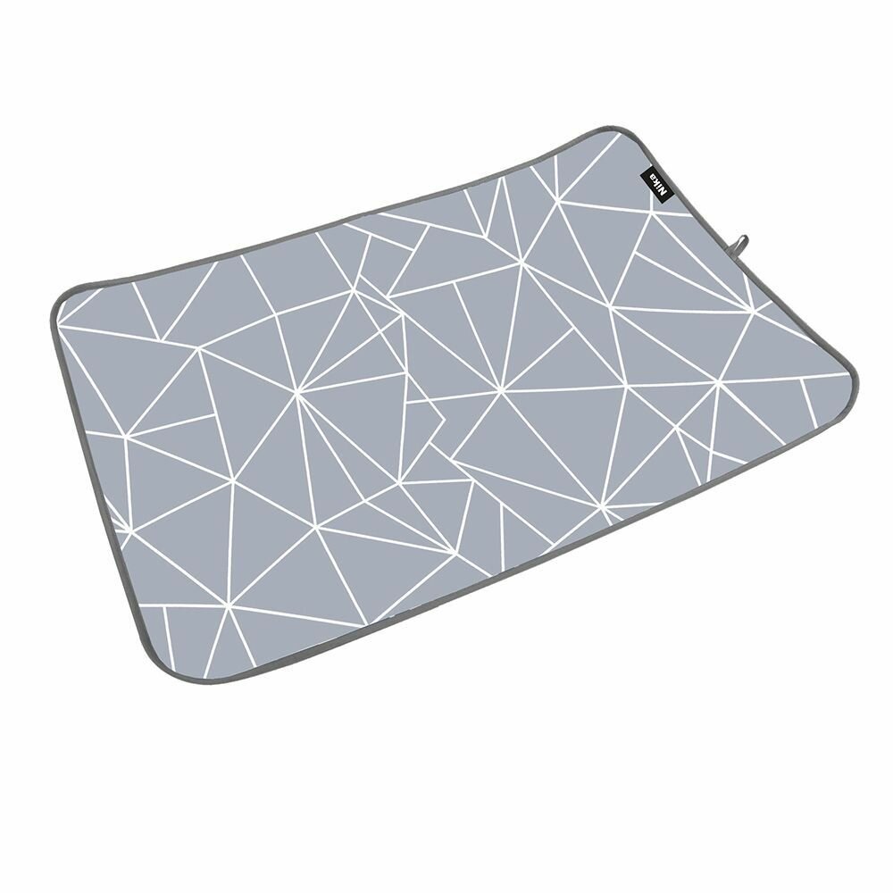 Чехол для гладильной доски КГМ/3 с линиями на сером