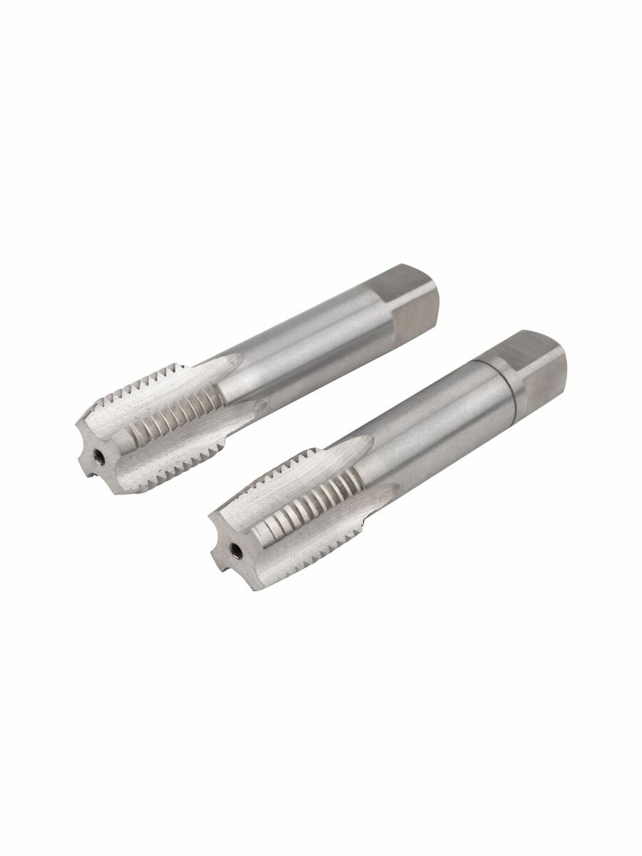 Набор метчиков NORGAU Industrial MF 18x2, из HSS, по стали, чугуну и цветным металлам, 2 предмета.