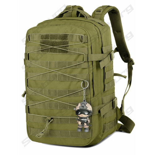 Рюкзак мужской тактический военный, водонепроницаемый, 30 литров зеленый