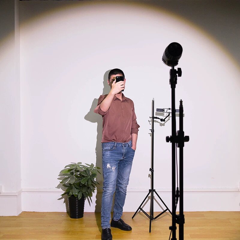 50В Направленный LED Светильник для Фотографии Видео, 2м Модуль Подставки, Низкая Мощность Постоянного Света