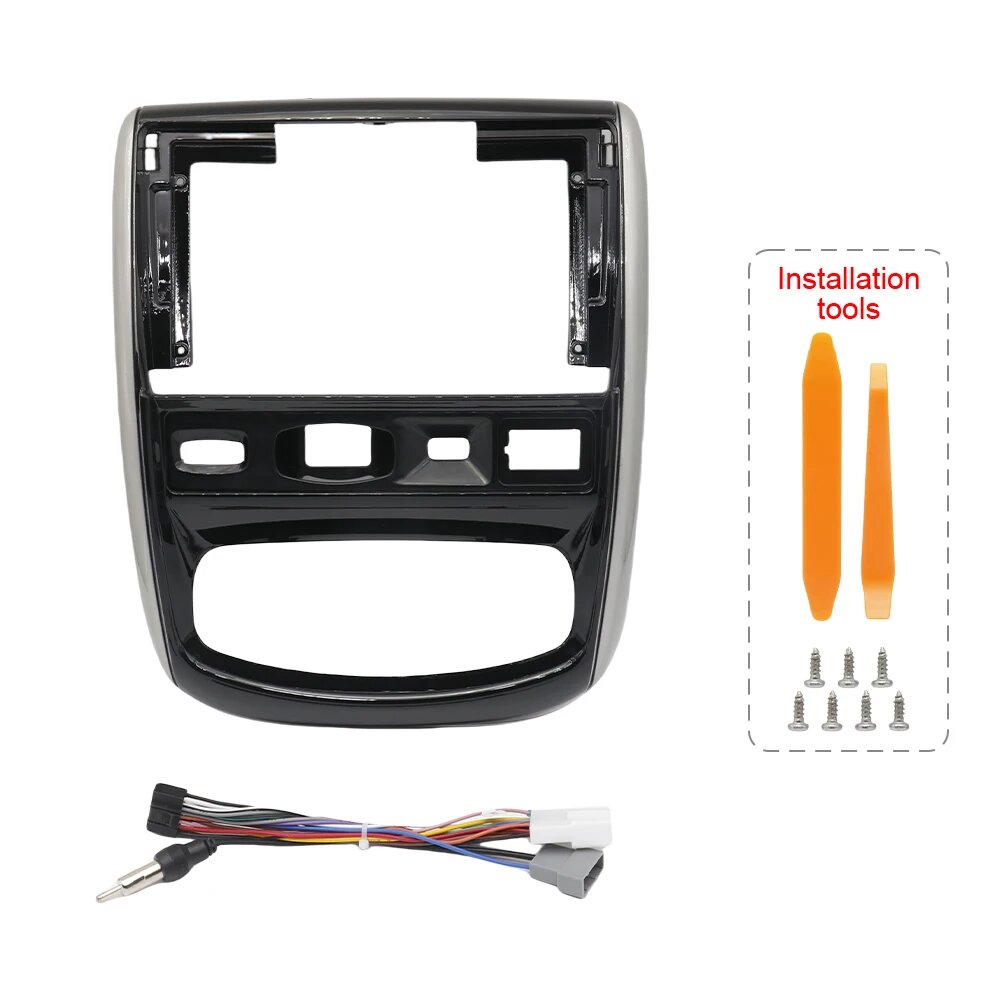 Рамка для NISSAN TERRANO 2014-2016, 9" радио, Frame Cable