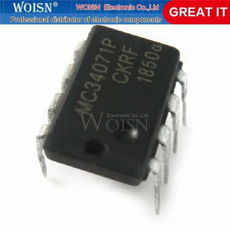 5шт./лот MC34071P MC34071 DIP-8 Интегральная схема