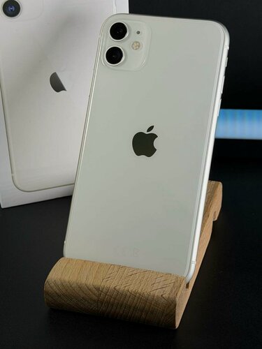 Изображение товара Смартфон Apple iPhone 11, 128gb, White, AA, nano SIM + eSIM
