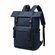Рюкзак rolltop темно-синий, водоотталкивающий, для ноутбука 16", 20-35 л