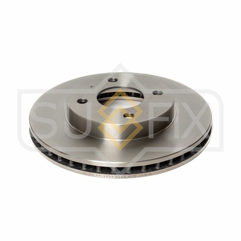 SUFIX Диск тормозной (238x22) передний для Nissan Micra(K12, K13) 1.2-1.5D 03- Note(E11) 1.4-1.5D 05-12 Tiida 1.5 04-09 Cube(Z11) 1.4-1.5 02-08