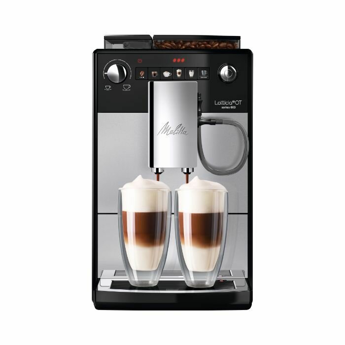 Кофемашина Melitta Caffeo F 300-101 Latticia OT серебро