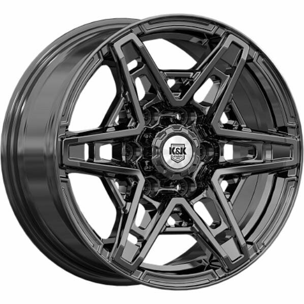 Колесный диск K&K Блэкберн 8x17 6*139.7 ET42 DIA100.1 Черный