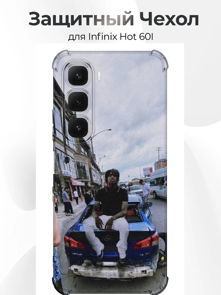 Чехол для Infinix Hot 60i Lexus IS XE30 Без Бампера