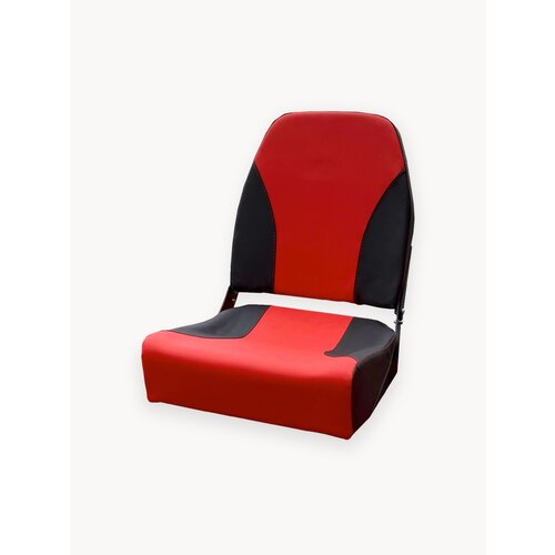 Кресло складное непромокаемое в лодку/катер Кокпит красно/черное