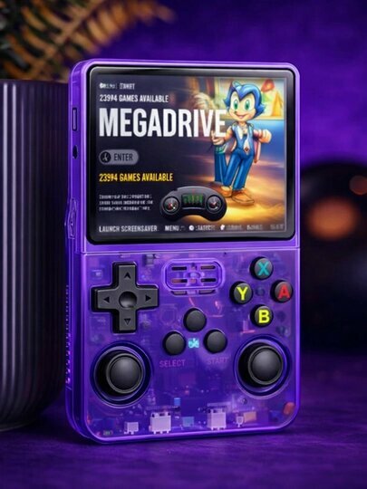 R36S Портативная игровая консоль 3.5” IPS, 64 ГБ