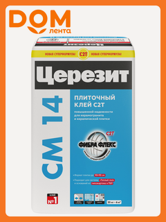 Изображение товара Клей для плитки Ceresit "CM 14", для внутренних и наружных работ