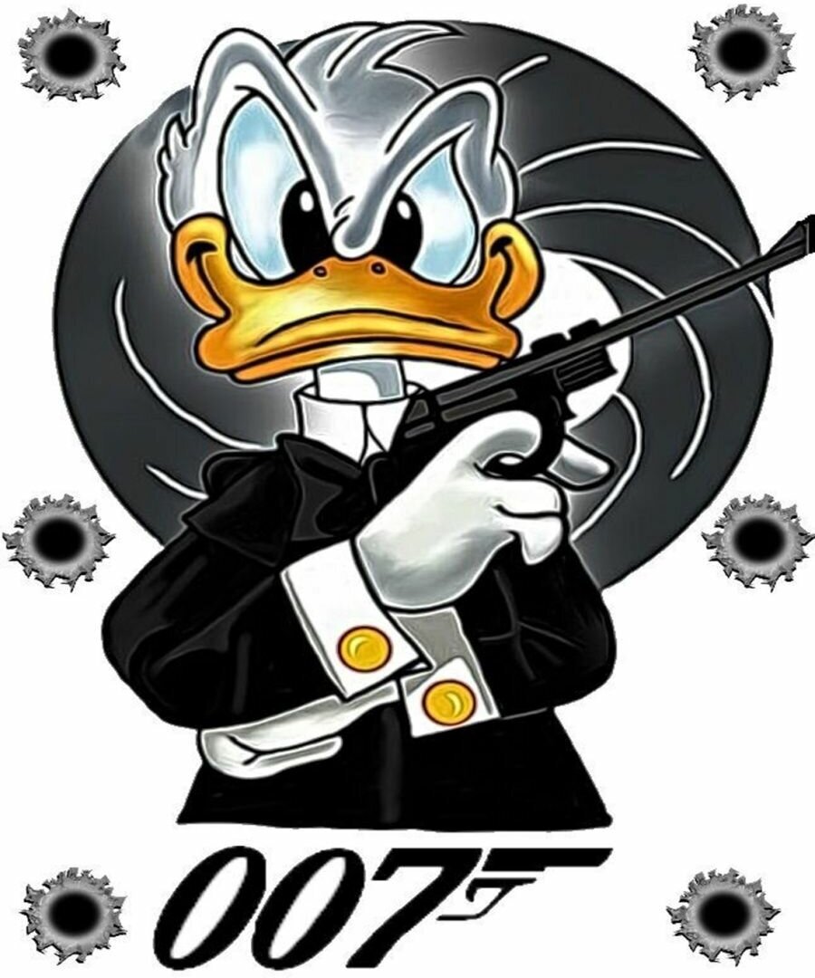Картина по номерам "Агент 007" 40х50 см, хлопковый холст на подрамнике, акрил, Hobby Home